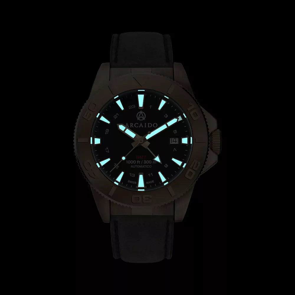 Primo Bronze GMT